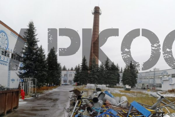 Фото реконструкции территории Гжельский фарфоровый завод