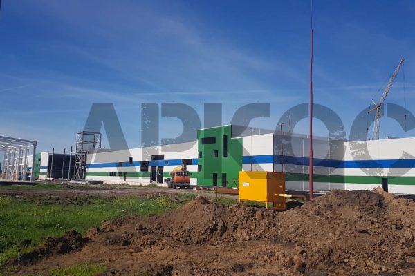 Процесс строительства Бобровского Сырного Завода